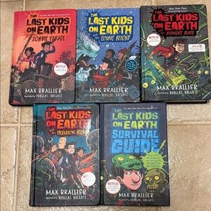 Max Brallier’s “the last kids on earth” bundle of 5 hardback books new!